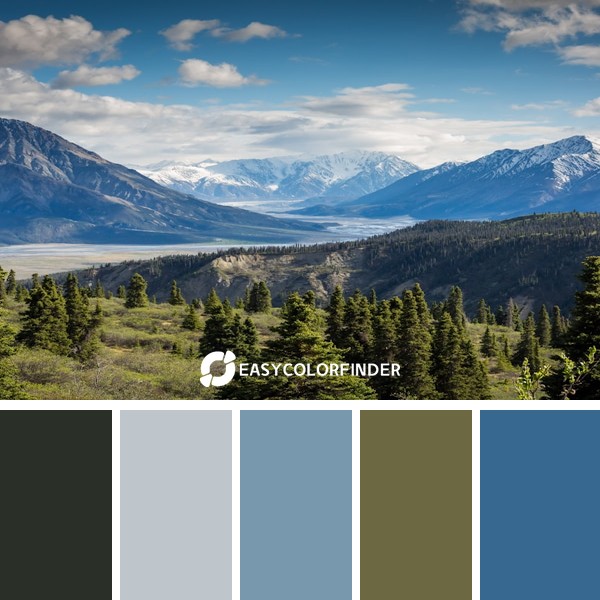 Color Palette 185 | Travelyukon - Wet Mountain Valley