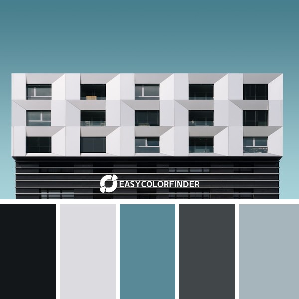 white and black buildin