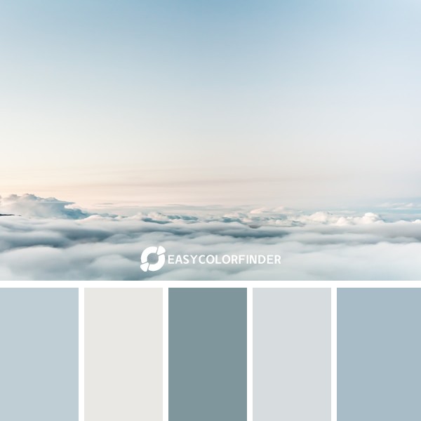 Color Palette 165 | White Clouds During Daytime