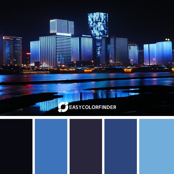 Color Palette 1166 | Blue