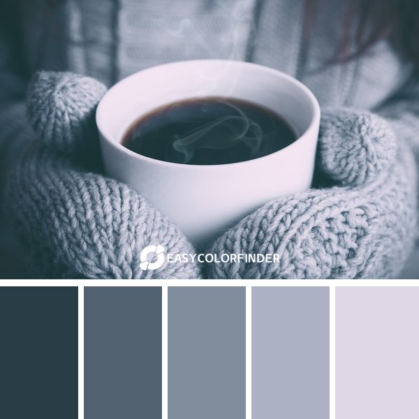 winter color palette 10 featuring 5 harmonious colors - photographed by Alex Padurariu